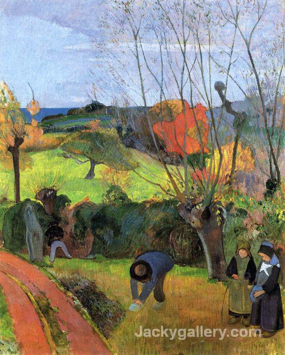 The Willow by Paul Gauguin paintings reproduction